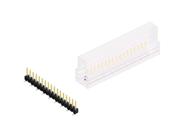 Fischer Elektronik Stiftliste (standard) Antal rækker: 1 10047244 10 stk