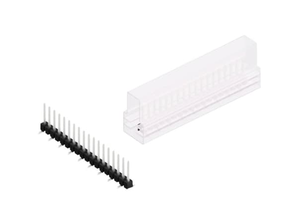 Fischer Elektronik Stiftliste (standard) Antal rækker: 1 10047655 10 stk