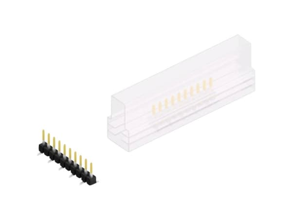 Fischer Elektronik Stiftliste (standard) Antal rækker: 1 10047174 10 stk