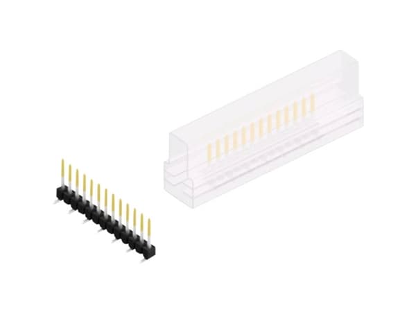 Fischer Elektronik Stiftliste (standard) Antal rækker: 1 10047604 10 stk