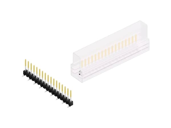Fischer Elektronik Stiftliste (standard) Antal rækker: 1 10047642 10 stk