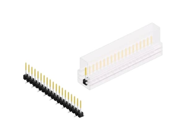 Fischer Elektronik Stiftliste (standard) Antal rækker: 1 10047662 10 stk