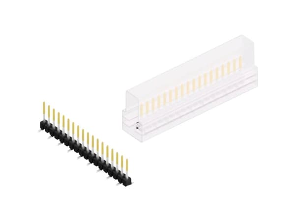 Fischer Elektronik Stiftliste (standard) Antal rækker: 1 10047652 10 stk
