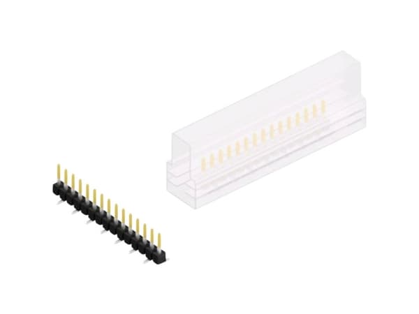 Fischer Elektronik Stiftliste (standard) Antal rækker: 1 10047228 10 stk