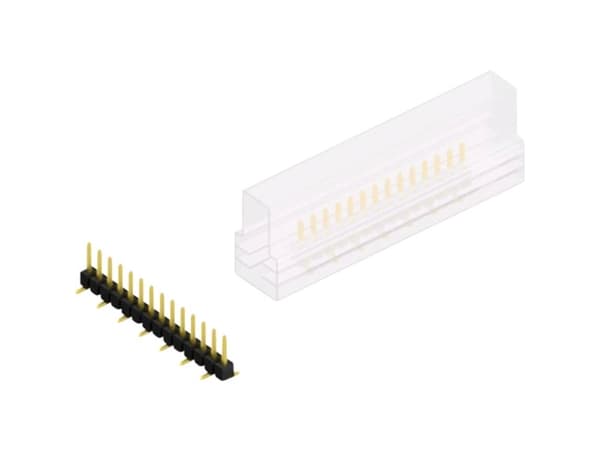 Fischer Elektronik Stiftliste (standard) Antal rækker: 1 10047216 10 stk