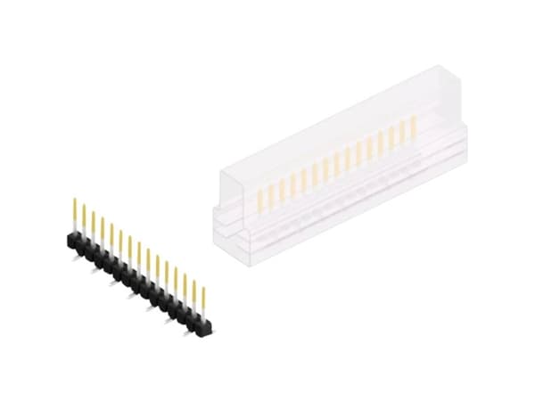 Fischer Elektronik Stiftliste (standard) Antal rækker: 1 10047623 10 stk