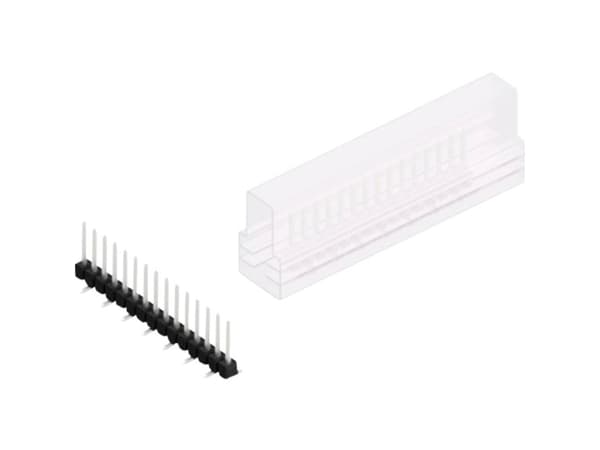Fischer Elektronik Stiftliste (standard) Antal rækker: 1 10047627 10 stk