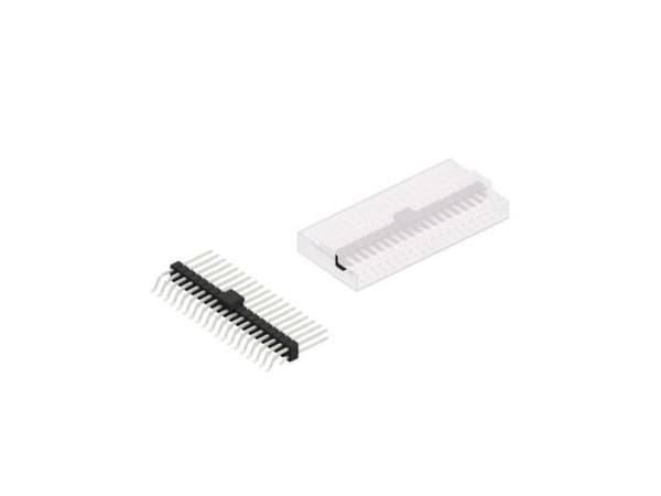 Fischer Elektronik Stiftliste (standard) Antal rækker: 2 10052907 10 stk
