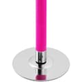 Pikkukuva 9 / 9: Ammattimainen tanssisauva, pyörivä ja kannettava, 40mm ruostumaton teräs, korkeus säädettävä, Pinkki.