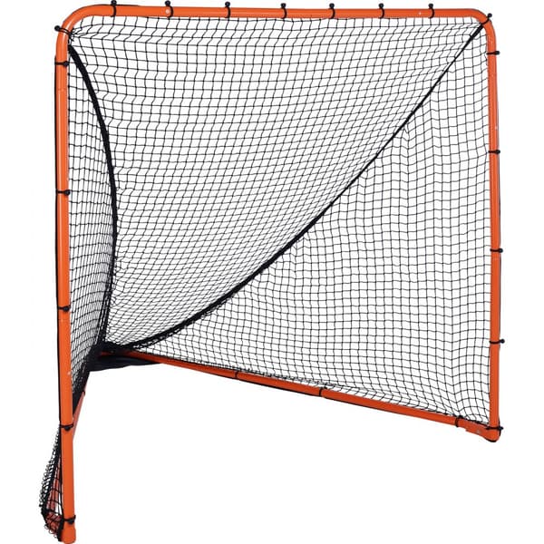 Lacrosse-mål, 6' x 6', hopfällbart träningsredskap i stål för bakgård, enkel installation, perfekt för ungdomsträning.