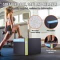 Miniatyrbillede 4 af 9: 3 i 1 Plyometrisk Jump Box, 30/24/20 tommer, Anti-Slip Fitness Step Up Kasse til hjemmetræning og konditionsstyrketræning, Sort