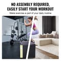 Miniatyrbillede 6 af 9: 3 i 1 Plyometrisk Jump Box, 30/24/20 tommer, Anti-Slip Fitness Step Up Kasse til hjemmetræning og konditionsstyrketræning, Sort