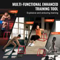 Miniatyrbillede 5 af 9: Plyometriske Jump Boxes, 12/18/24/30 tommer Plyo Box, Træningsplatform og Agility Box, Sikker Fitness Step Up sæt til hjemmetræning, Rød