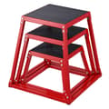 Miniatyrbillede 1 af 9: Plyometriske Jump Boxe, 12/18/24 tommer, Anti-Skride Fitness Stige, perfekt til hjemmetræning og agility-træning.