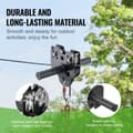 Miniatyrbild 5 av 9: Zipline Kit för barn och vuxna, 100 ft Zipline, upp till 500 lb, snabb installation, rostfritt stål, säkerhetssele, säte.