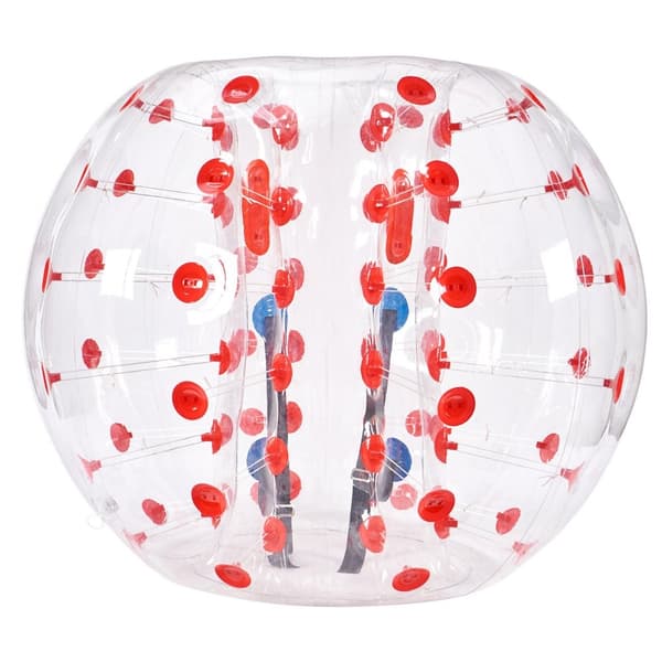 Oppustelige Bumper Baller 1-Pack, 5FT/1,5M Sumo Zorb Bolde til Teenagere og Voksne, 0,8 mm PVC Hamster Bubbles til udendørs sjov og spil.