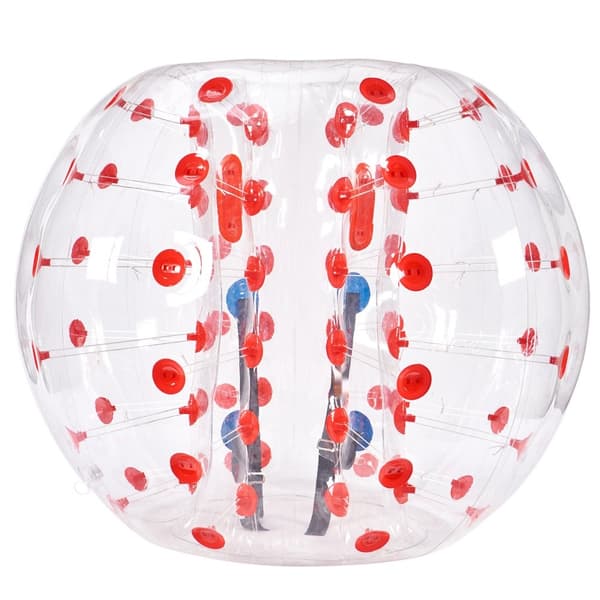 Uppblåsbar Bumper Ball 1-pack, 5FT/1,5M Sumo Zorb-bollar för tonåringar och vuxna, PVC-bubblebollar för utomhuslagspel.