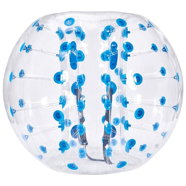 Uppblåsbar Bumper Ball 1-pack, 5FT/1,5 M Sumo Zorb-bollar för tonåringar/vuxna, 0,8 mm PVC-bubblebollar för utomhuslagspel.