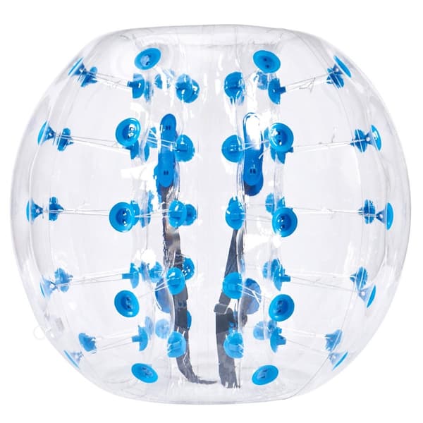 Puhallettava puskuripallo 1-pakkaus, 4 FT/1,2 M Sumo Zorb -pallot teini- ja aikuisikäisille joukkuepeleihin ulkona.