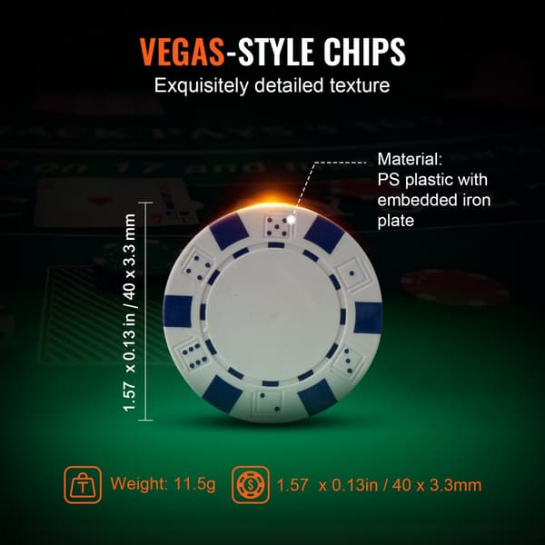 500-osainen pokerimerkkisetti alumiinikotelossa, täydellinen Texas Hold'em ja blackjack -peleihin!