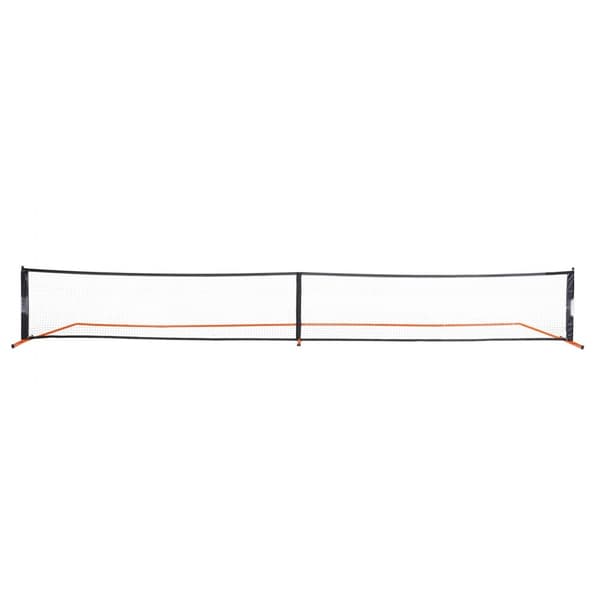 Pickleball-netsæt, 22FT, bærbart system med taske, bolde og padler. Vejrbestandig metalramme og holdbart PE-net til havebrug.