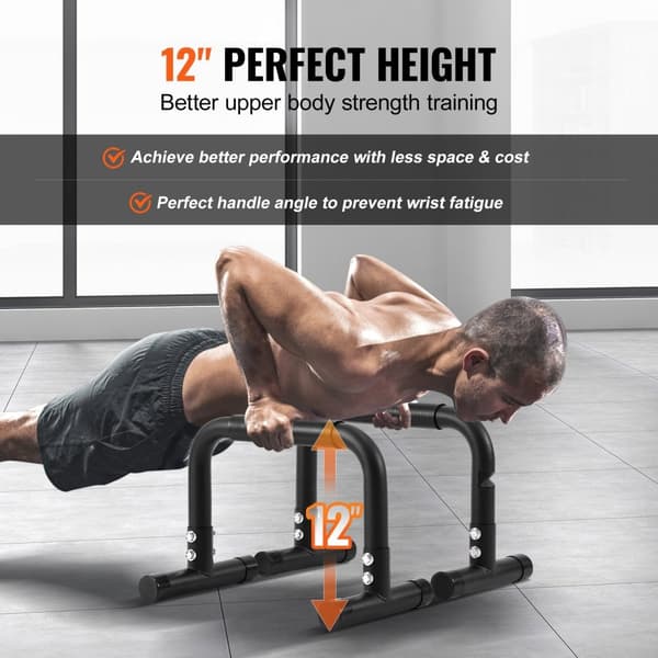 Dip Bars, 225 kg vægtkapacitet, robust dipstand, fitness dipstation til styrketræning, perfekt til hjemmet eller kontoret.