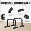 Miniatyrbillede 5 af 9: Dip Bars, 225 kg vægtkapacitet, robust dipstand, fitness dipstation til styrketræning, perfekt til hjemmet eller kontoret.