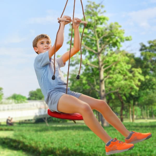 Zipline-sarja lapsille ja aikuisille, 20 m pitkä, jopa 227 kg, nopea asennus, turvavaljaat ja ohjaustanko.
