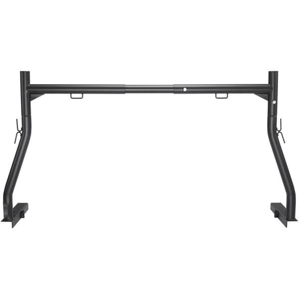 Udtrækkeligt lastbilstativ 46-71 tommer, 800 lbs kapacitet, stål. Ideelt til kajak, surfbræt og stiger. Heavy duty design.