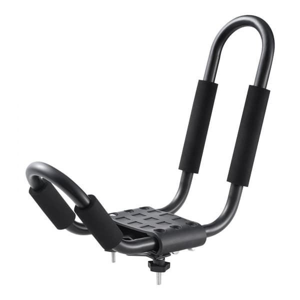Kajaktakräcke 1 par J-Bar, Mjuk takräcke, Top Mount, Kajakbärare för bil, SUV, Lastbil, 1 Kajak.