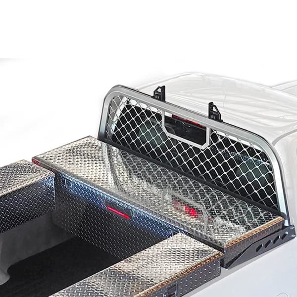 Hovedpine stativ til lastbiler, 300 LBS kapacitet, kraftig aluminium mesh. Passer til de fleste fuld størrelse pickups.
