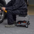 Pikkukuva 8 / 9: Mechanics Autotallin jakkara 250 LBS - Ergonominen työtuoli autojen huoltoon ja korjaukseen.