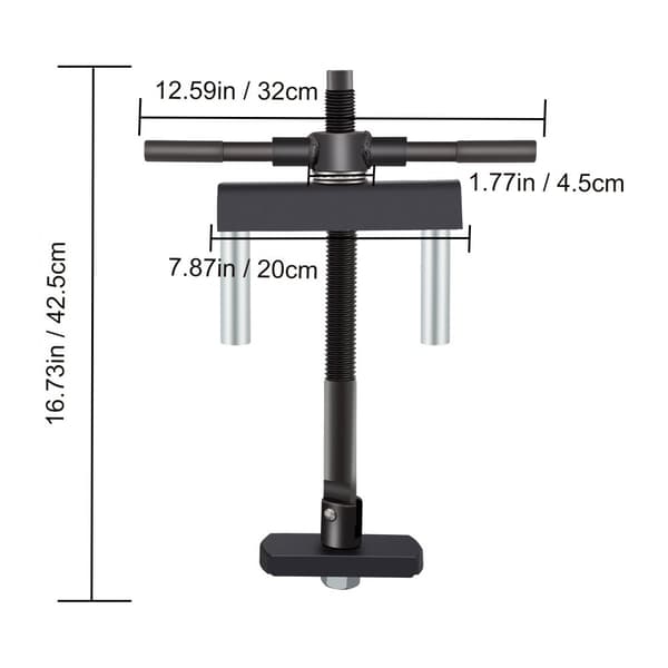 Sylinterin sisäjohtimen vedin, dieselmoottoreille, 75-138 mm, yleiskäyttöinen autokorjausväline.