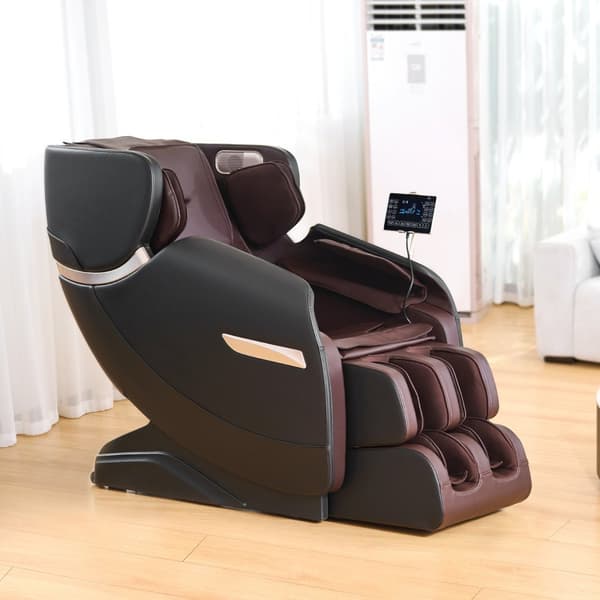 Fuldkropsmassagestol 0 Gravity, 3D Shiatsu med 6 afslapningstilstande - perfekt hvilestol til optimal komfort.