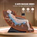 Miniatyrbillede 2 af 9: Fuldkropsmassagestol 0 Gravity, 3D Shiatsu med 6 afslapningstilstande - perfekt hvilestol til optimal komfort.
