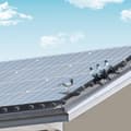 Miniatyrbillede 8 af 9: 8 tommer x 100 fod solpanelbeskyttelse, Critter Guard rulle, rustsikker PVC, inkl. 50 dækledninger, 1/2 tomme tråd.