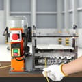 Pikkukuva 8 / 9: Automaattinen kaapelin kuorimakone, 0,06"-1,57", 750 W moottori, 98 ft/min, 10 kanavaa kuparin kierrätykseen.