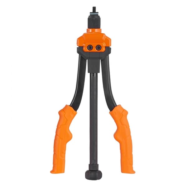 Nitmutterverktyg, 14” Rivnut Kit med 7 Metriska och SAE dorn, 70 Assorterade Nitmuttrar, Robust bärväska.