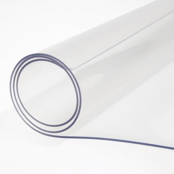 1,5 mm PVC Bordsduk 107 x 213 cm Transparent Bordsmatta Bra Bordsöverdrag