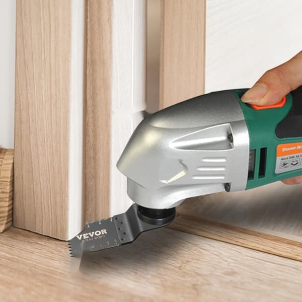 100 STK Oscillerende savklinger, Hurtigudløsnings multitool blade kit, HCS værktøjsklinger til træ, plast og metal. Kompatibel med topmærker.