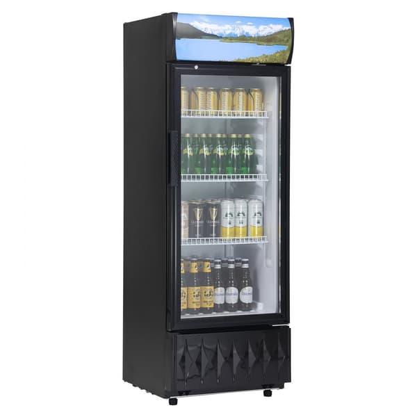 Kaupallinen myyntituote - jääkaappi 6,8 Cu.Ft / 195L, 3 hyllyä, tehokas ja tilava ratkaisu.