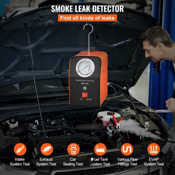 Nebelikone 15 psi, vuototesteri 15 L/min, autojen vuotohälytin, polttoainevuotoilmaisin.