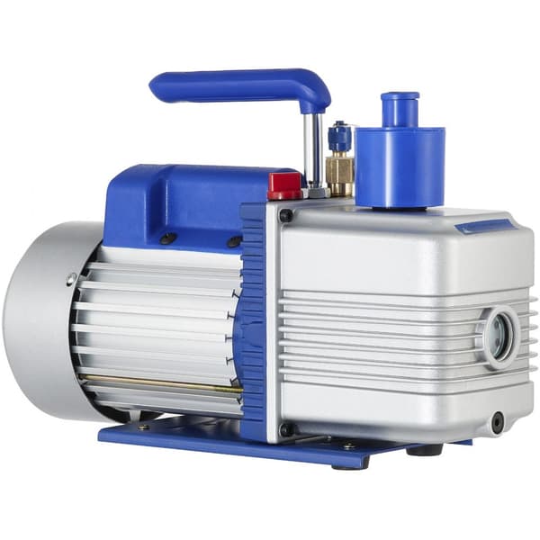 220 V Kaksivaiheinen Vakuumpumppu 10 Cfm 1 Hp 5 Pa Monitoimipumppu, Vakuumi- ja Jäähdytyspumppu 550 ml