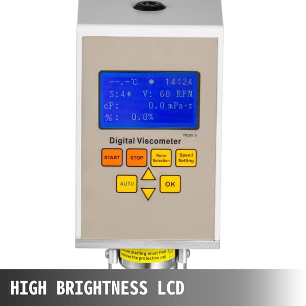 NDJ-5S digitalt roterende viskosimeter til måling af viskositet fra 10-100000 mPa.s. Testmaskine med LCD-display.