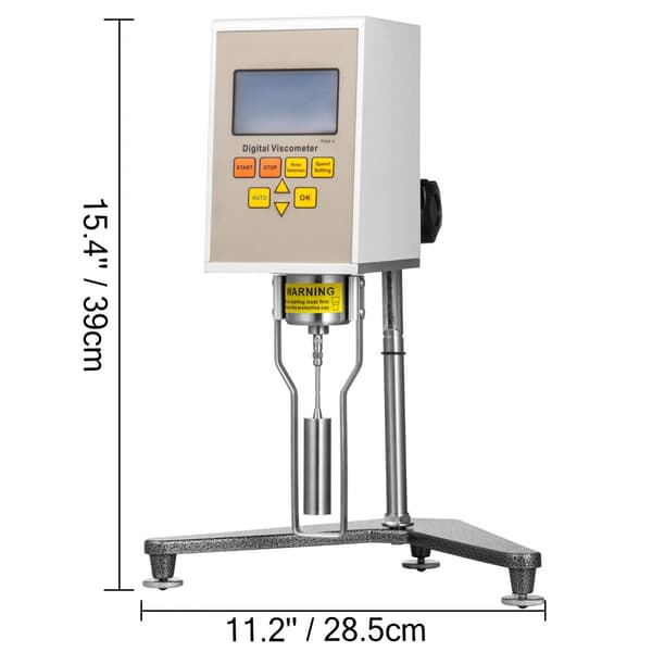 NDJ-5S digitalt roterende viskosimeter til måling af viskositet fra 10-100000 mPa.s. Testmaskine med LCD-display.