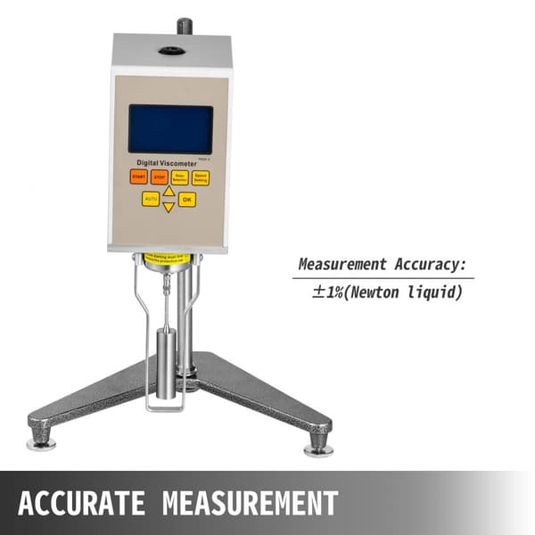 NDJ-5S digitalt roterende viskosimeter til måling af viskositet fra 10-100000 mPa.s. Testmaskine med LCD-display.