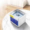 Miniatyrbillede 8 af 9: Ultrasonisk rengøringsmaskine 1,3 l - Professionel ultralydsrenser med digital skærm og præcis aflæsning.