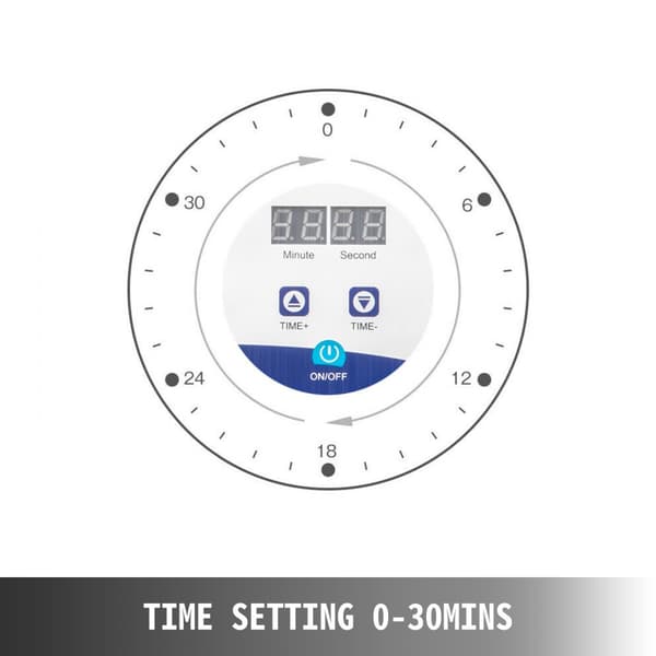 Ultralydsrenser 3L til smykker, digital maskine med heater og timer. Ideel til industrielt brug af ure, ringe og tandglas.