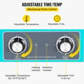 Miniatyrbillede 5 af 7: 6,5L Ultrasonic Cleaner til smykker, tandproteser og musikinstrumenter. Med varme, timer og knapkontrol for effektiv rengøring.
