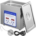 Miniatyrbillede 1 af 9: Ultralydsrenser 3L 120W 40kHz - Effektiv rengøring af smykker, briller, ure og metalværktøj med 2 transducere.